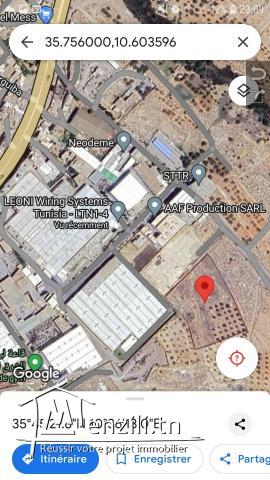 Terrains 12000 m2/2000 m2/1500 m2/1000 m2 à vendre sans courtage