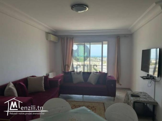 Location vacances  S2 dans une résidence vue sur mer à Cité el Wafa Nabeul.
