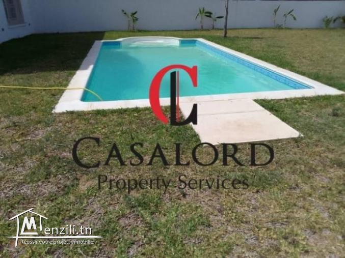 Villa S3 avec piscine à Gammarth
