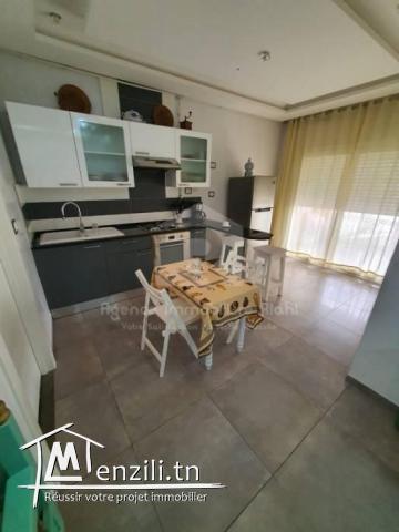 À Louer (Court durée) un appartement S1 meublé situé à  Chatt Mariem dyar mariem