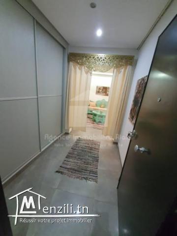 À Louer (Court durée) un appartement S1 meublé situé à  Chatt Mariem dyar mariem