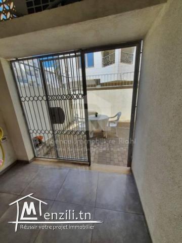 À Louer (Court durée) un appartement S1 meublé situé à  Chatt Mariem dyar mariem