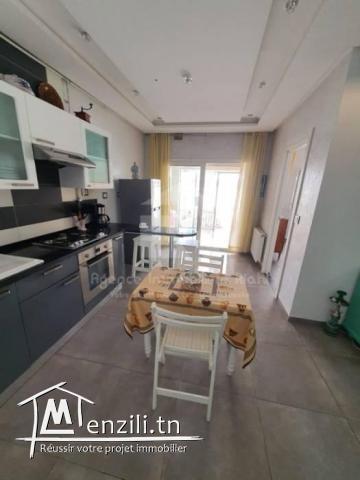 À Louer (Court durée) un appartement S1 meublé situé à  Chatt Mariem dyar mariem
