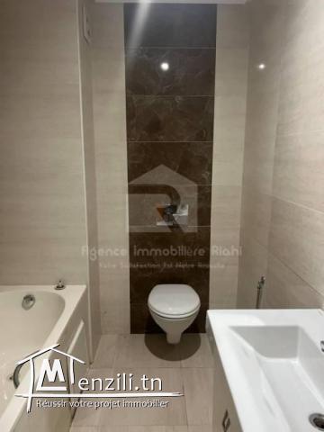 À Louer (court durée) un appartement S2 meublé situé à Chatt Mariem