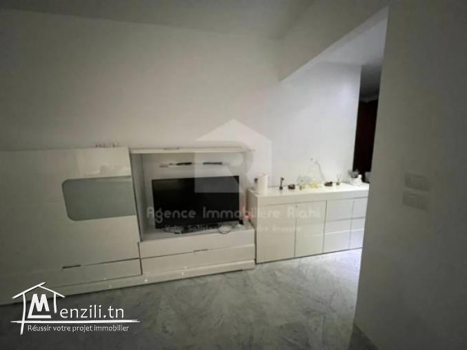 À Louer (court durée) un appartement S2 meublé situé à Chatt Mariem