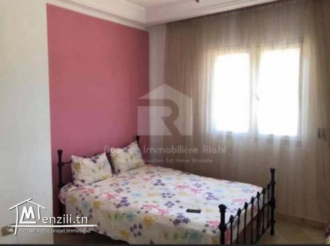 À Louer (Court durée) un appartement S2 meublé situé à Chatt Mariem-sousse