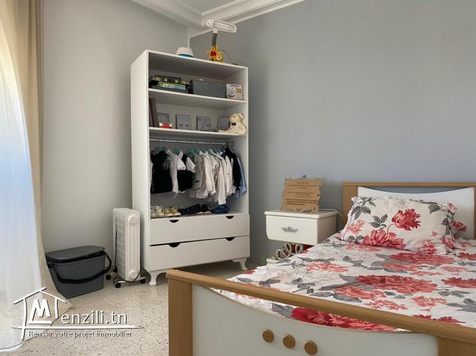 Appartement s+3 avec une place parking sous sol