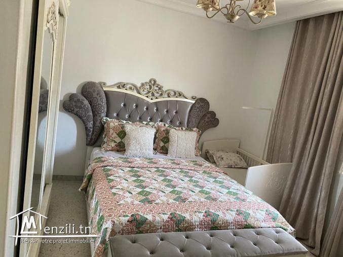 Appartement s+3 avec une place parking sous sol