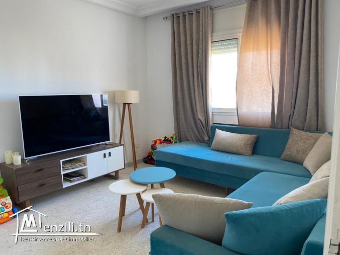 Appartement s+3 avec une place parking sous sol