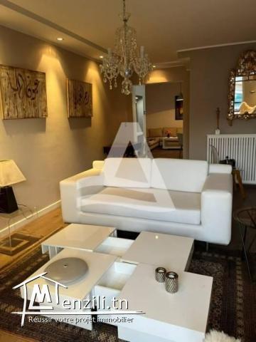 Location d'un Duplex S2 meublé avec piscine à Gammarth