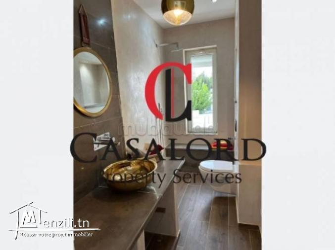 Duplex meublé S2 avec piscine à Gammarth Supérieur