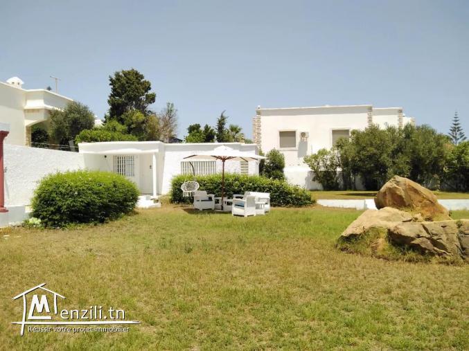 s+2 avec jardin à mansoura kélibia