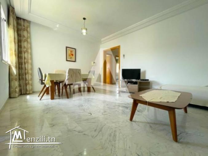 Appartement S2 meublé à louer à Gammarth