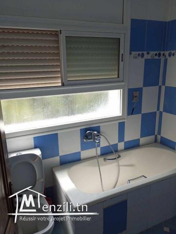 S+2 meublé climatisé à la Corniche Bizerte