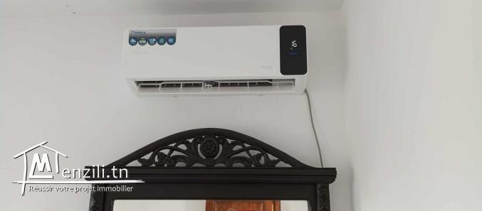 S+2 meublé climatisé à la Corniche Bizerte