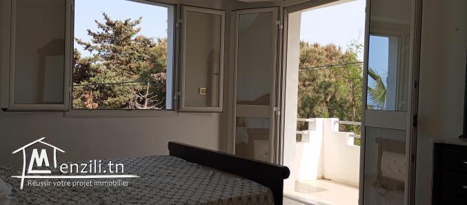 S+2 meublé climatisé à la Corniche Bizerte