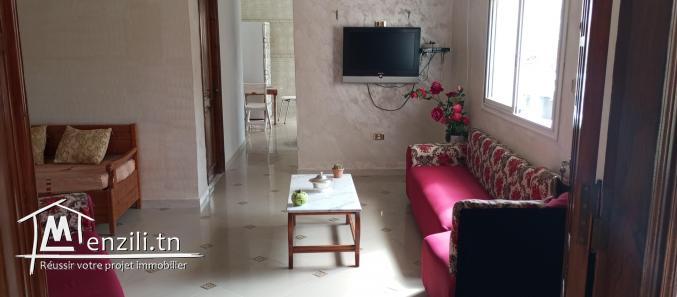 S+2 meublé climatisé à la Corniche Bizerte