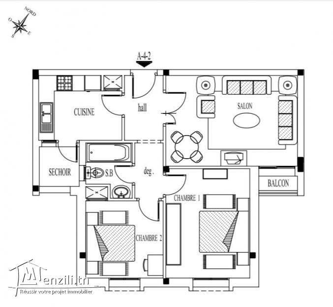 Vente appartement El Mourouj بيع شقة بالمروج