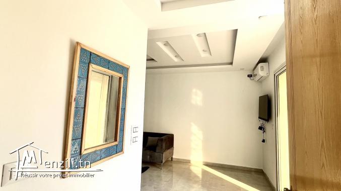 A louer un appartement s+2 meublé à hamem el ghzez