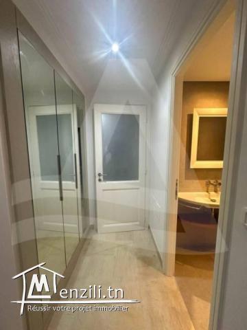 Location d'un appartement S3 meublé à la Marsa