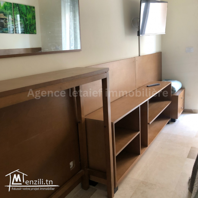 Un très beau studio S+0 richement meublé VuePiscine