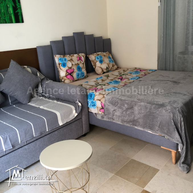 Un très beau studio S+0 richement meublé VuePiscine