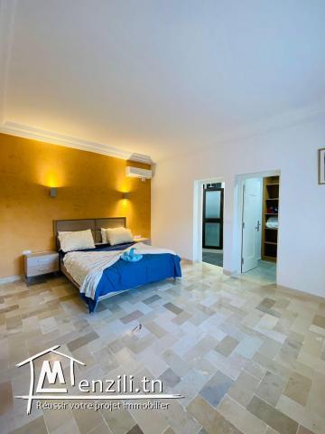 villa avec piscine à Aghir