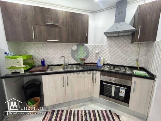 appartement  est situé dans une résidence  avec piscine NABEUL