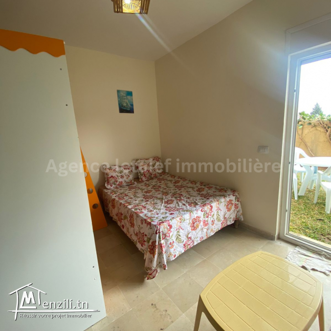 Un très beau studio S+0 richement meublé à les dunes