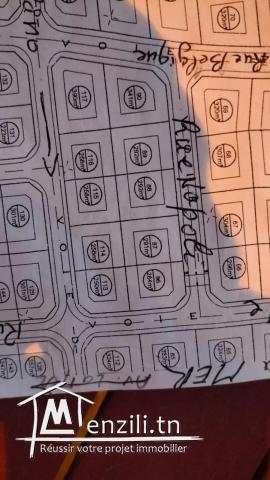 Deux lots de terrain à Plage Ejjahmi Soliman