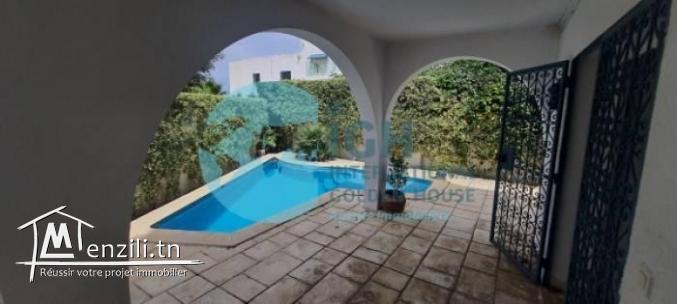 A LOUER UN DUPLEX MEUBLE AVEC PISCINE AU GOLDEN TULIPE GAMMARTH