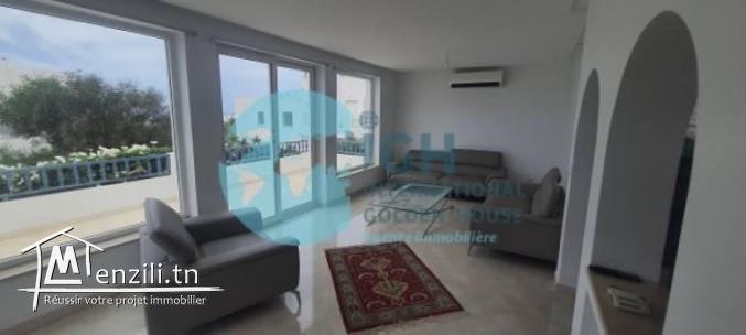 A LOUER UN DUPLEX MEUBLE AVEC PISCINE AU GOLDEN TULIPE GAMMARTH