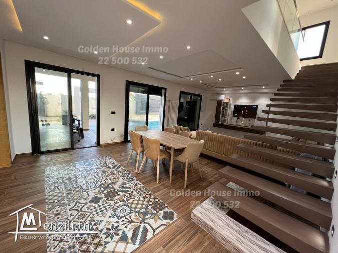 Villa S+3 de très Haut Standing à la zone touristique de DJERBA