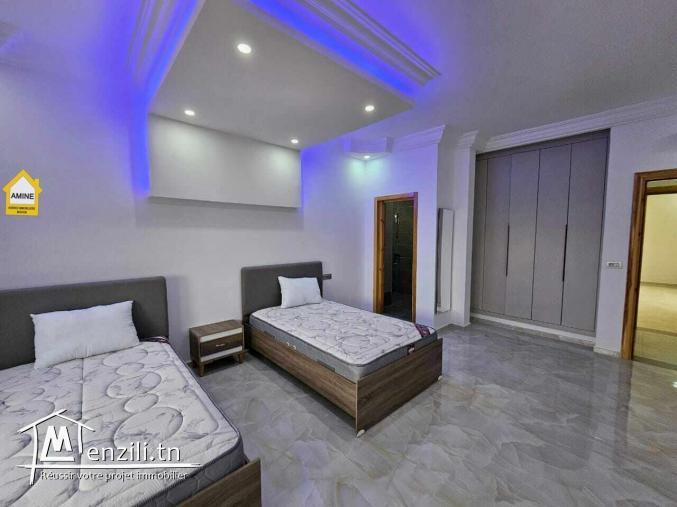 villa avec piscine meublée vue sur mer à Tezdaine Djerba pour vos vacances d’été Djerba 2024