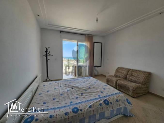 Location vacances  S1 vue  de mer  dans une résidence avec piscine à Cité el Wafa Nabeul.
