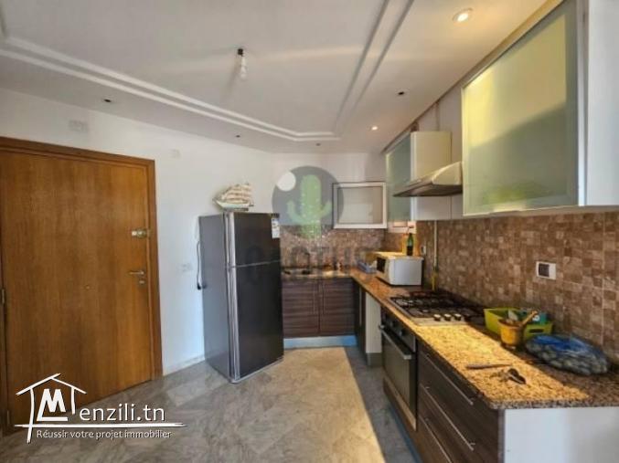 Location vacances  S1 vue  de mer  dans une résidence avec piscine à Cité el Wafa Nabeul.