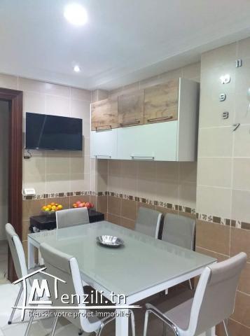 superbe appartement S+3 de haut  standing Borj Cedria AFH