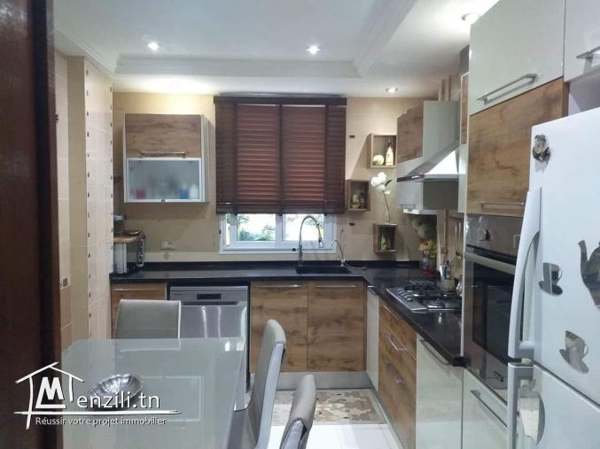 superbe appartement S+3 de haut  standing Borj Cedria AFH