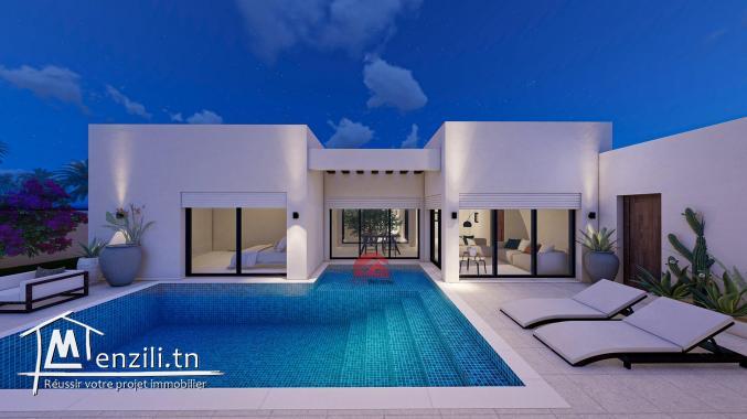 PROJET SUR PLAN À HOUMT SOUK DJERBA TUNISIE - RÉF P652