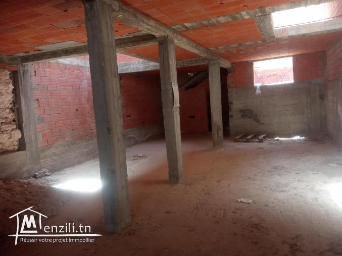 Deux étages en construction