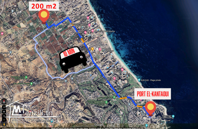 Terrain à vendre à Tantana,200 mètres carrés.