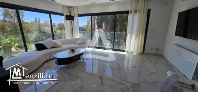 Appartement S2 Haut Standing meublé à louer à Gammarth
