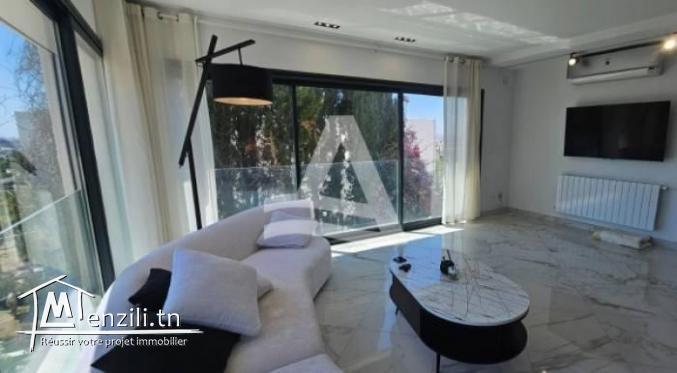 Appartement S2 Haut Standing meublé à louer à Gammarth