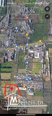 Terrain à Douar El Houch