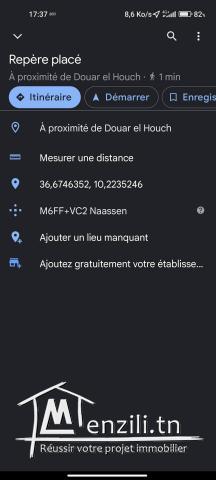 Terrain à Douar El Houch