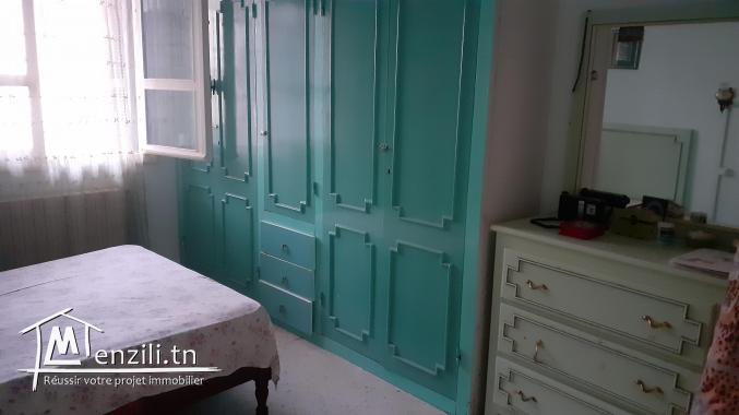 Appartement S+1 au RDC + parking dans un emplacement calme et gardé a Rades Maliane 2