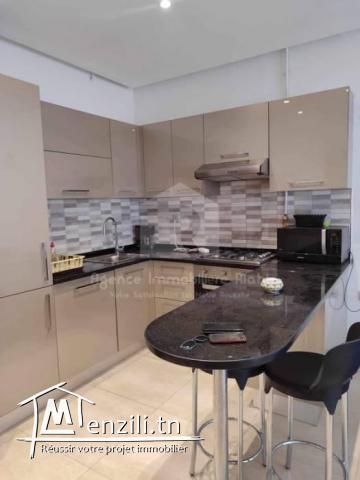 A LOUER (Courte durée) appartement S1 situé à  résidence Palm Lake resort  Folla Monastir