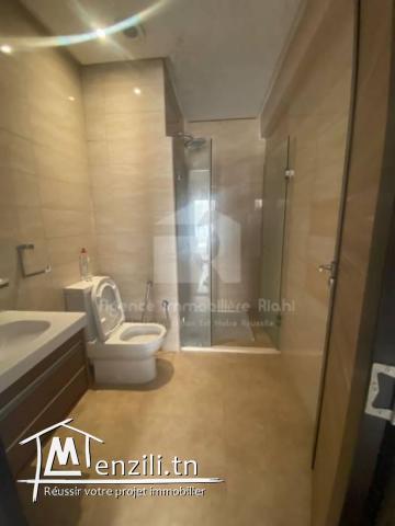 À Louer (court durée) un appartement S2 meublé situé  à  Chatt Mariem