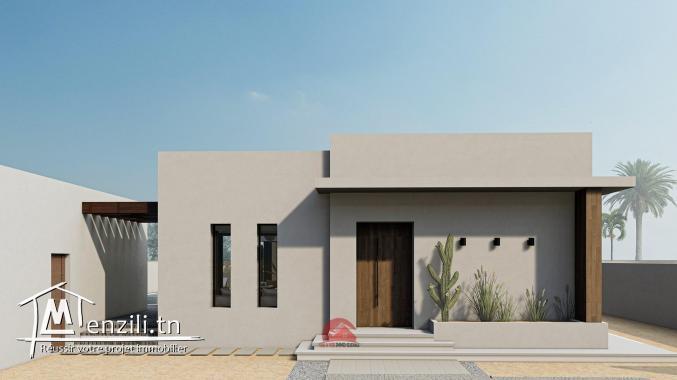 OFFRE DE TERRAIN ET CONSTRUCTION À DJERBA-TITRÉ-ZONE URBAINE-RÉF P653