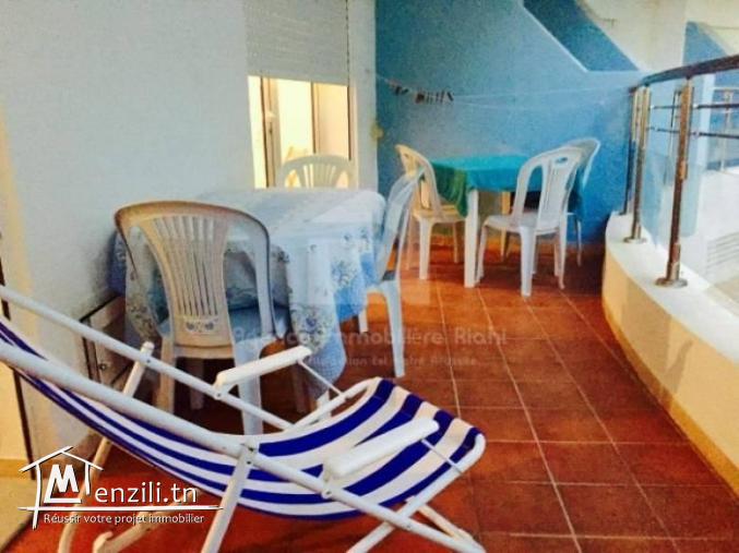 A Louer (Court durée) un appartement S1 meublé à hergla